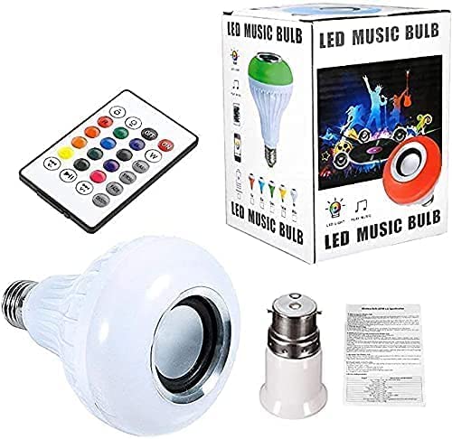 Bluetooth Speaker Music Bulb with Color and APP