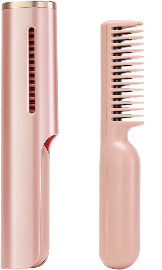 Cordless Rechargeable Ionic Hair Straightening Brush