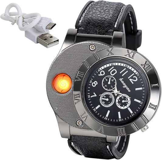 Windproof Lighter Watch